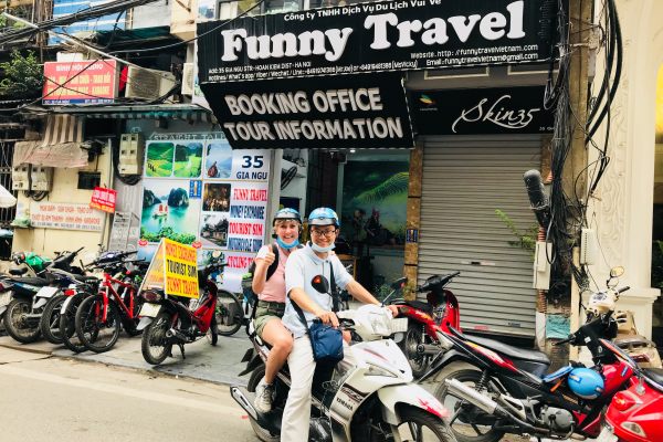 Scooter tour in Hanoi