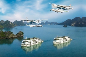 Halong With 25 Minutes By Seaplane  And 2 Days 1 Night On The Top 5 Star Cruise