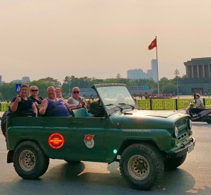 By Jeep: Discover Hanoi City And Street Foods (4 Hours Tour)