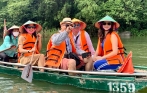 Boat Trip on Tam Coc River