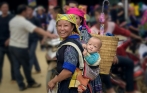 Mother-vietnamese-with-a-baby