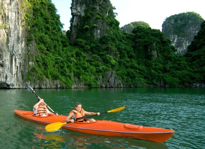 Kayaking