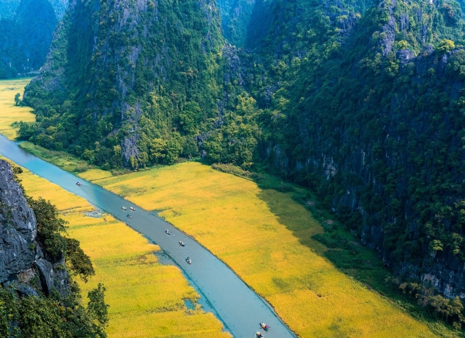 Tam Coc River