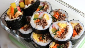 Gimbap – Cơm Cuốn Lá Rong Biển