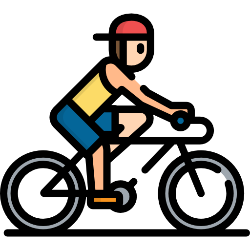 Biking in Cat Ba island